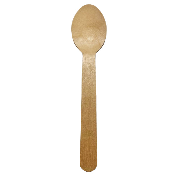 Eco+ - Spoon Birchwood Standard 165MM x 22 MM 100EA