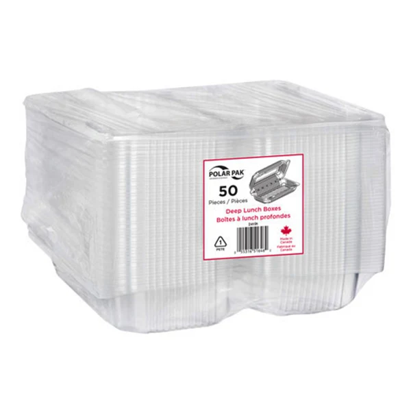 Polar Pak - Deep Lunch Box 4x50 PK