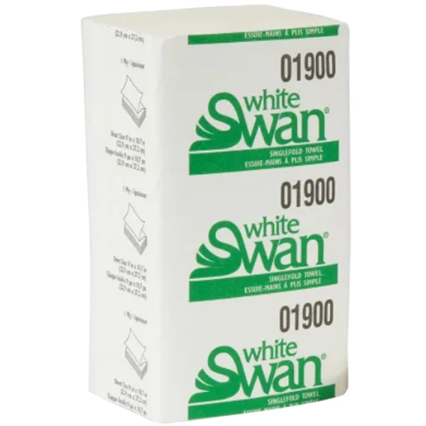 White Swan - 1 Ply Singlefold Towel 16x250 EA