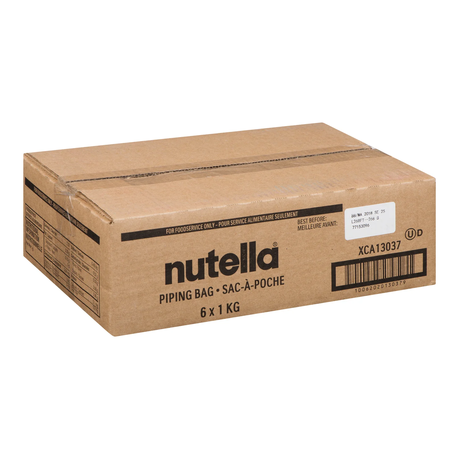 Ferrero Rocher - Nutella Piping Bags 6x1 KG