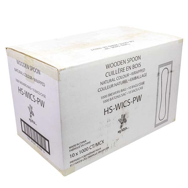 Hy Stix - Wooden Spoon Paper Wrapped 10x1000 EA