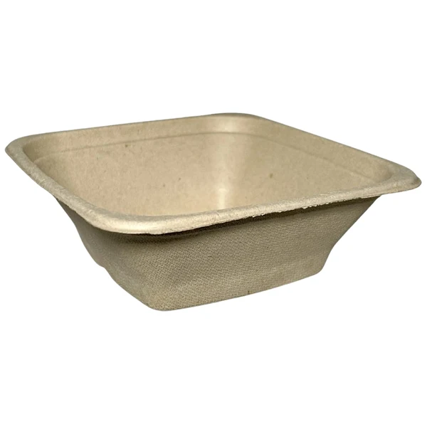 Maher Products - Sugarcane Rectangle Compostable Base 1000ML 6x50 PK