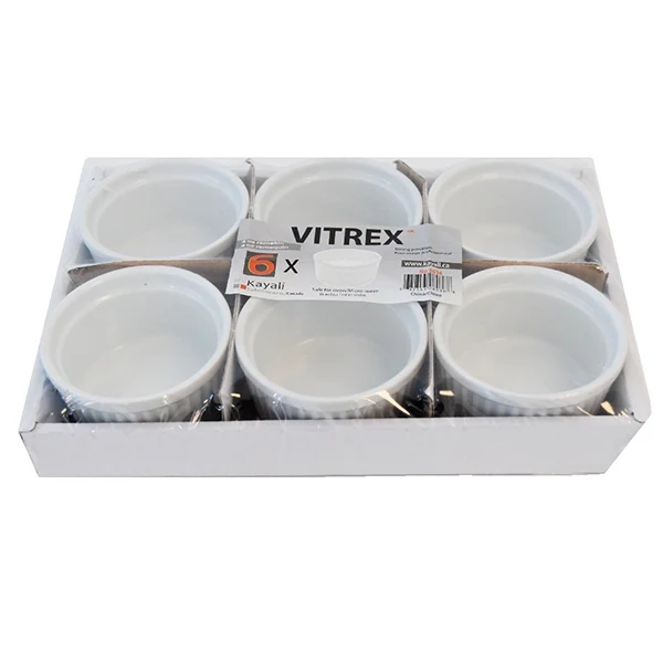 Vitrex - 4OZ Ramekins 8x6 EA