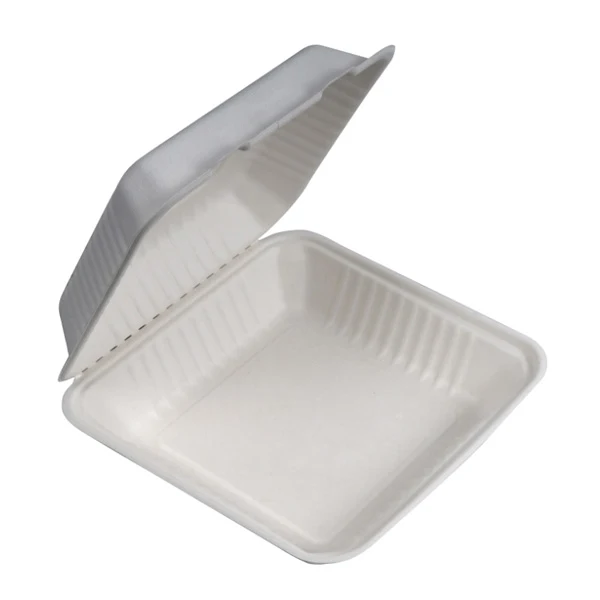 Newwave - 9in Bagasse Clamshell 4x50EA