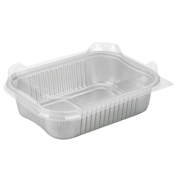 Talthi - Aluminum Rect Container W/Lid 725ML 22x15 EA