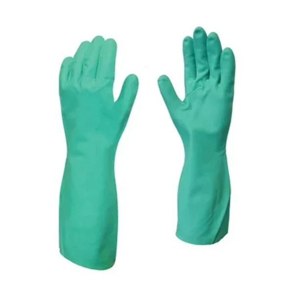Ansell - Green Nitrile Large Gloves Size 10 12x1 Pair