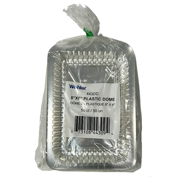 Wohler - 2 1/4 Oblong Foil Container Base 8x6 150x50 EA