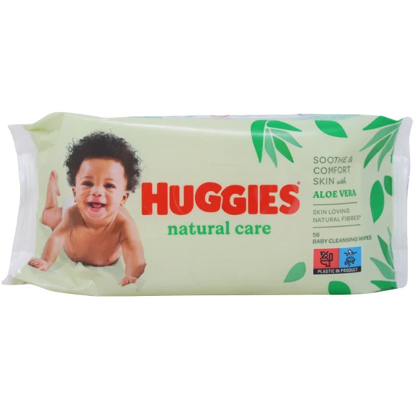 Huggies - Natural Care Aloe Vera 56CT