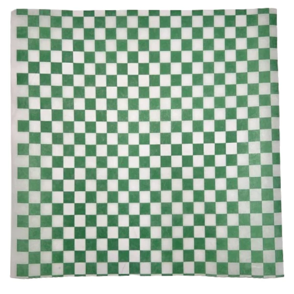 Mpc Paper - Green Checker 12x12in 1000EA
