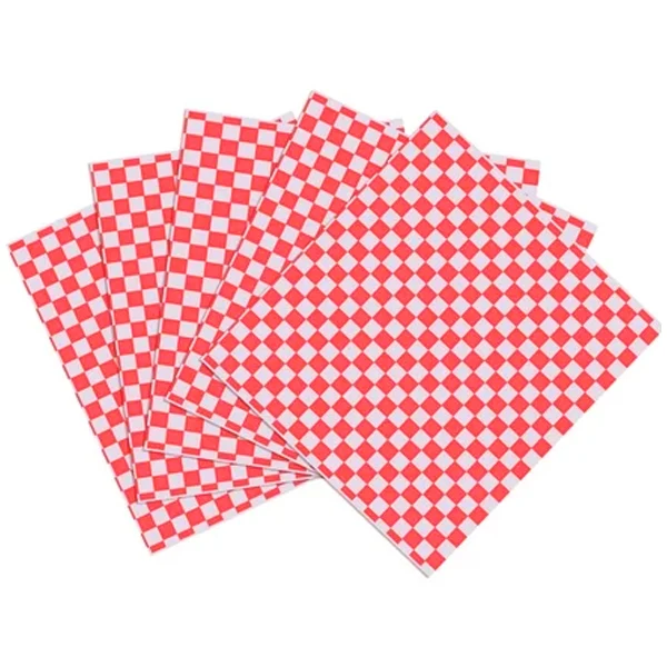 Mpc Paper - Red Checker 14x14 In 1000EA
