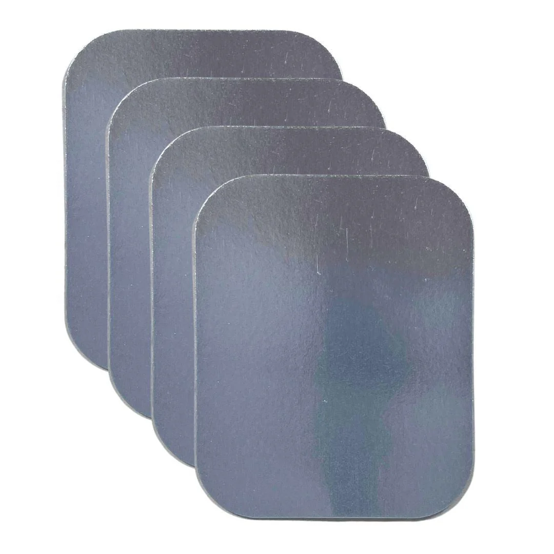 Rhino - 1lb Foil Laminated Board Lid - Paper - R-2100L — Case (125 CT)
