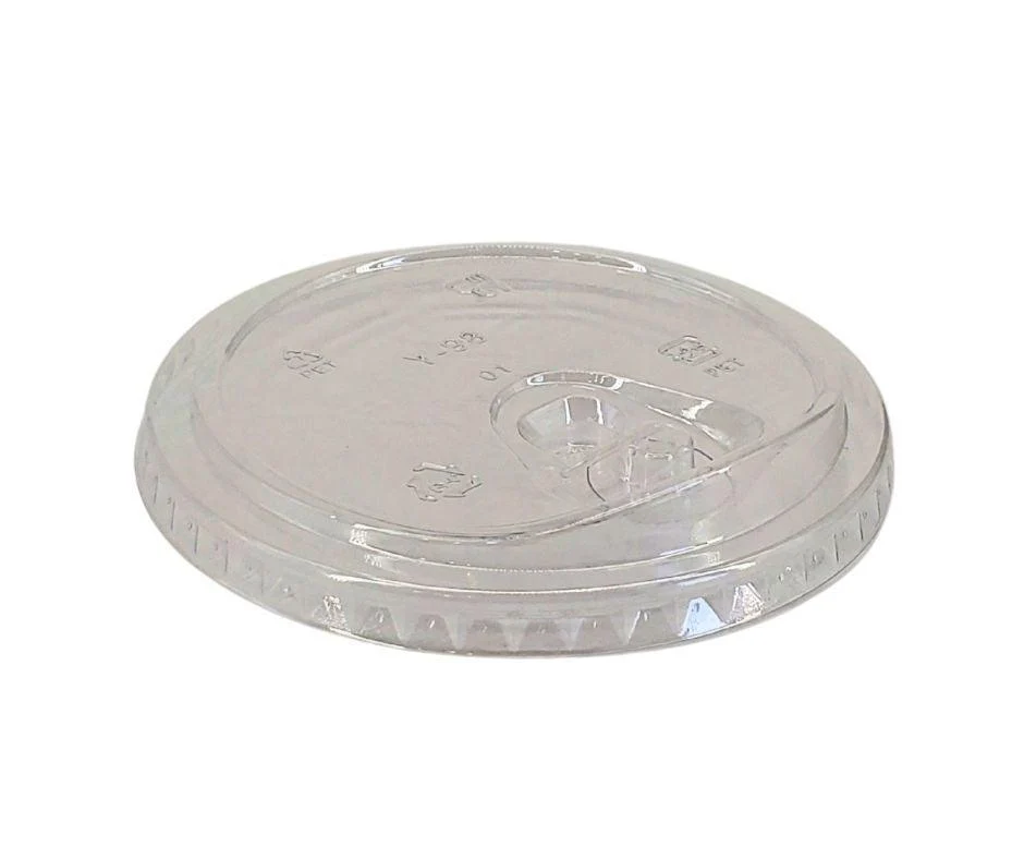 Morning Dew - Sip Lids W/Lock Back Cover For CP16-CP24 Clear Pet Cup - 98mm - SIP-16LB — Case (100 CT)