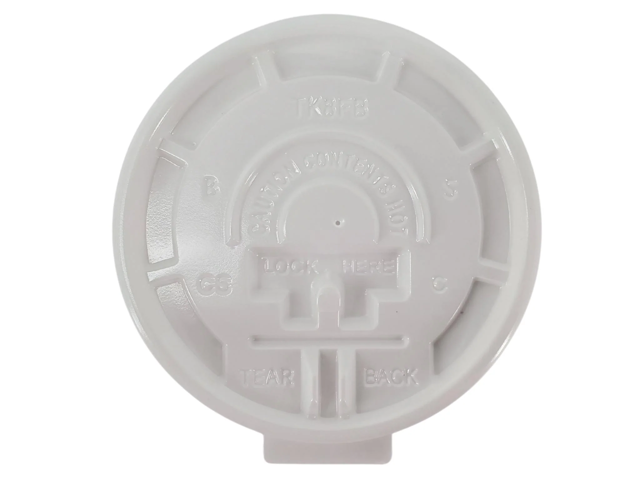 Morning Dew - 8 oz Flat Tear Back Lids — Case (20 x 50 CT)