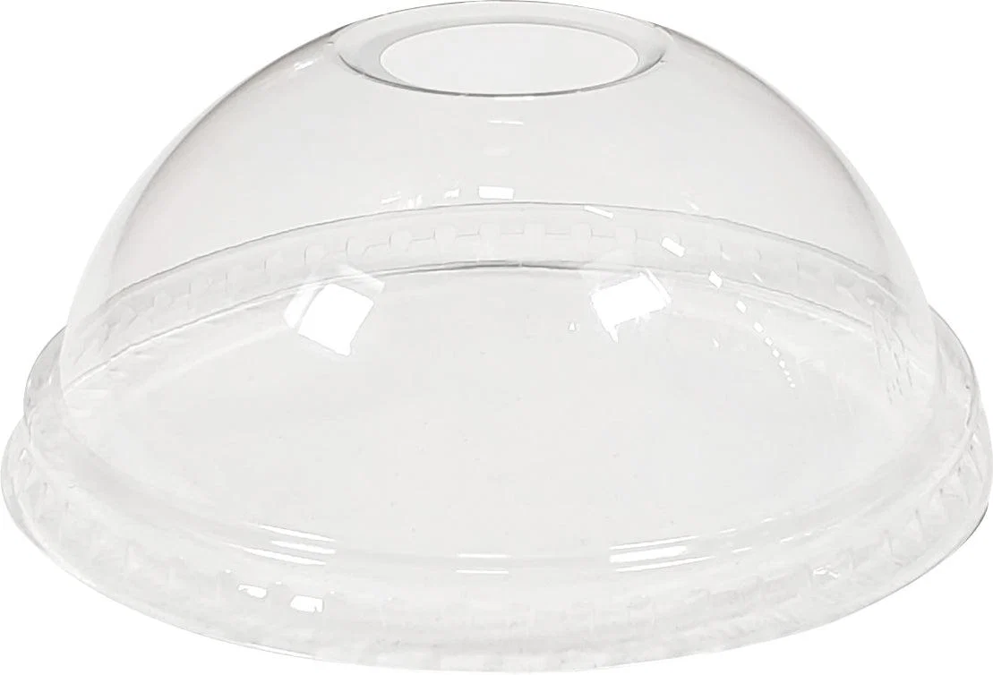 Morning Dew - Dome Lids with Hole - For 12oz Cup Only - 92mm — Case (10 x 100 CT)
