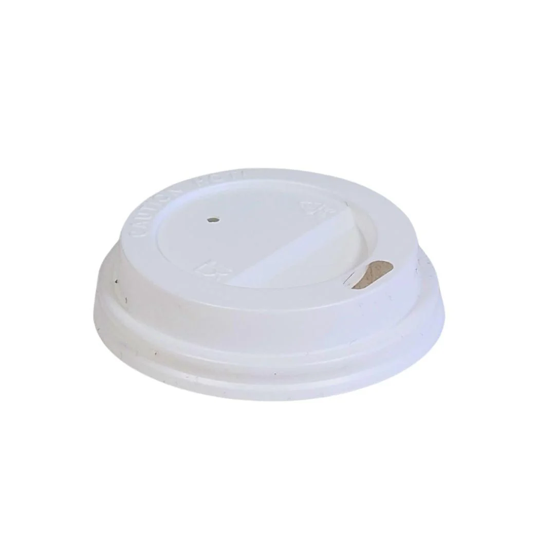 Morning Dew - Dome Sip Lid for 4 oz Hot Paper Cups - White - 4DL-W — Case (20 x 50 CT)