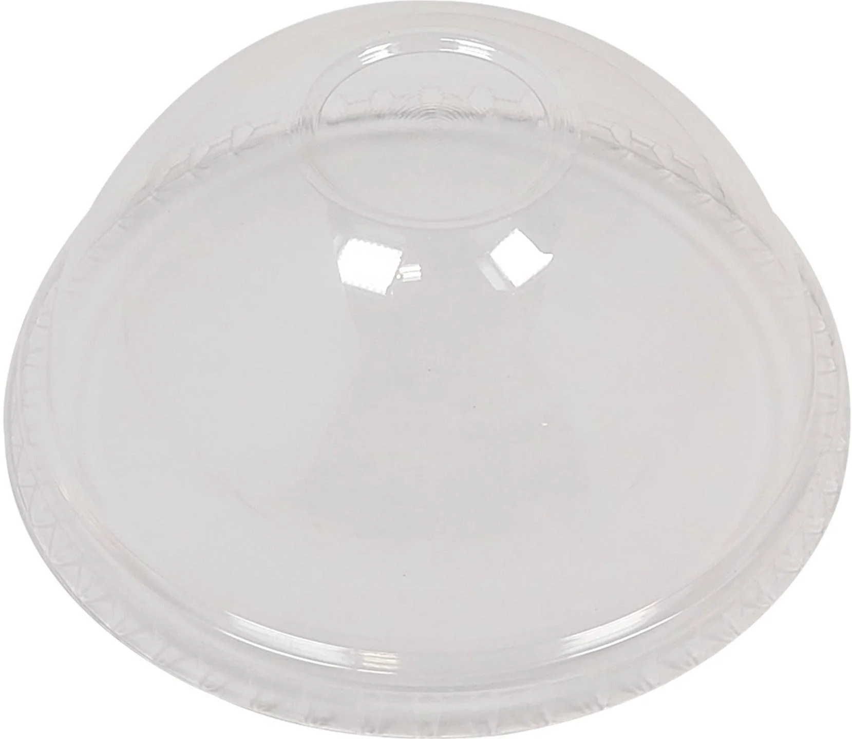 Value+ - Dome Lid No Hole For 7oz Parfait Cup (PET) — Case (10 x 50 CT)