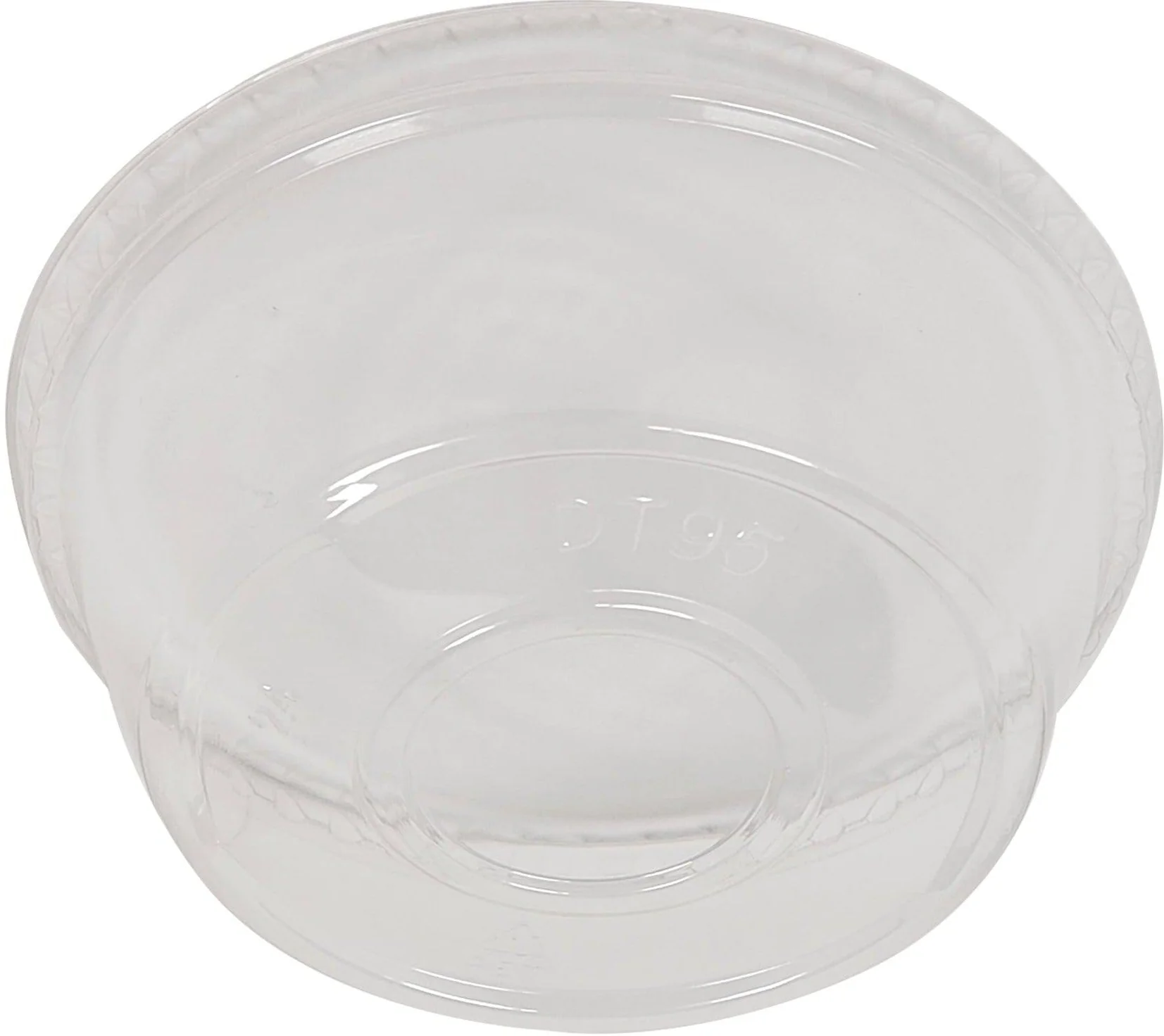 Value+ - Dome Lid No Hole For 9/12oz Parfait Cups (PET) — Case (10 x 50 CT)