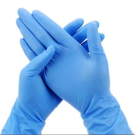 Advance Care - Nitrile Gloves Exam - Blue - Medium — Case (10 x 100 CT)