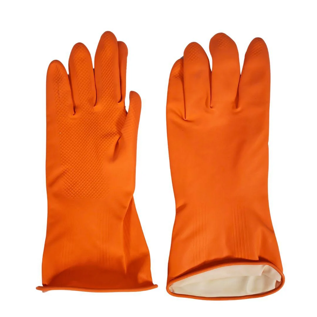 Dish Washing Gloves - 888 - XL - Orange — Each (1 CT)