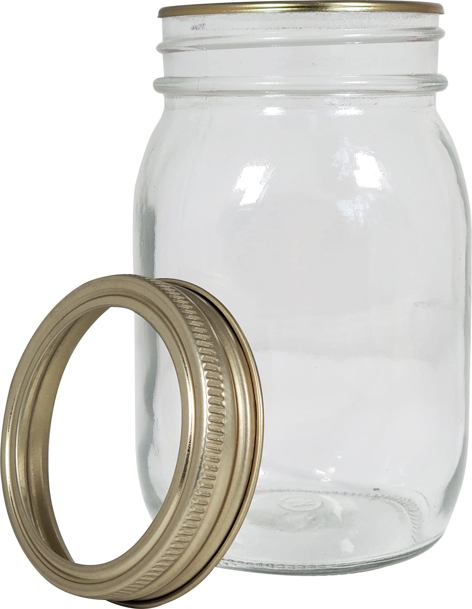 Mason / Canning Jar w/Lid - 16oz/473ml — Each (1 CT)