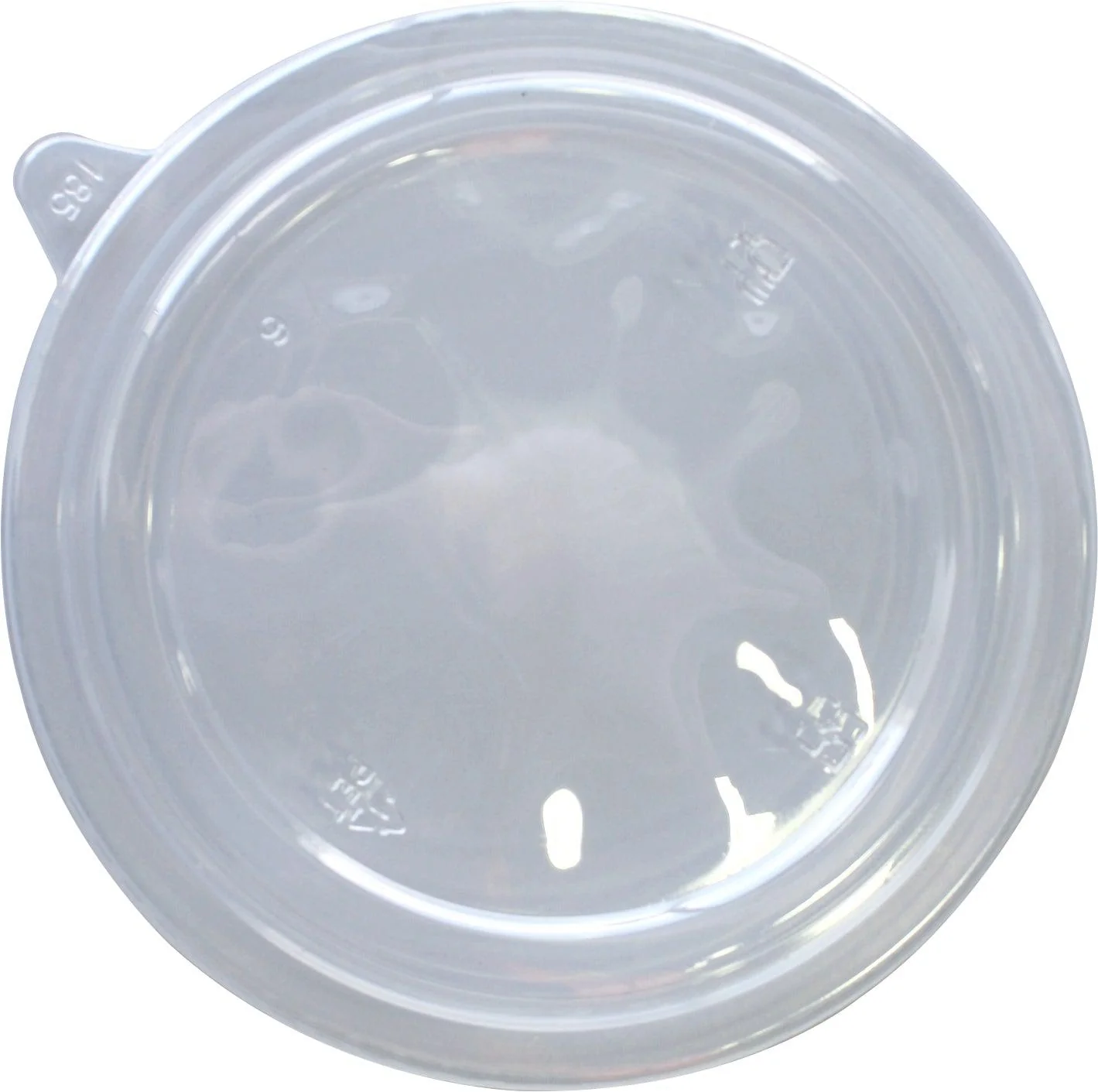 Eco-Craze - PET Round Lid - fits 1300/1500ml Kraft PE-Lined Paper Container - SBL-1300 — Case (50 CT)