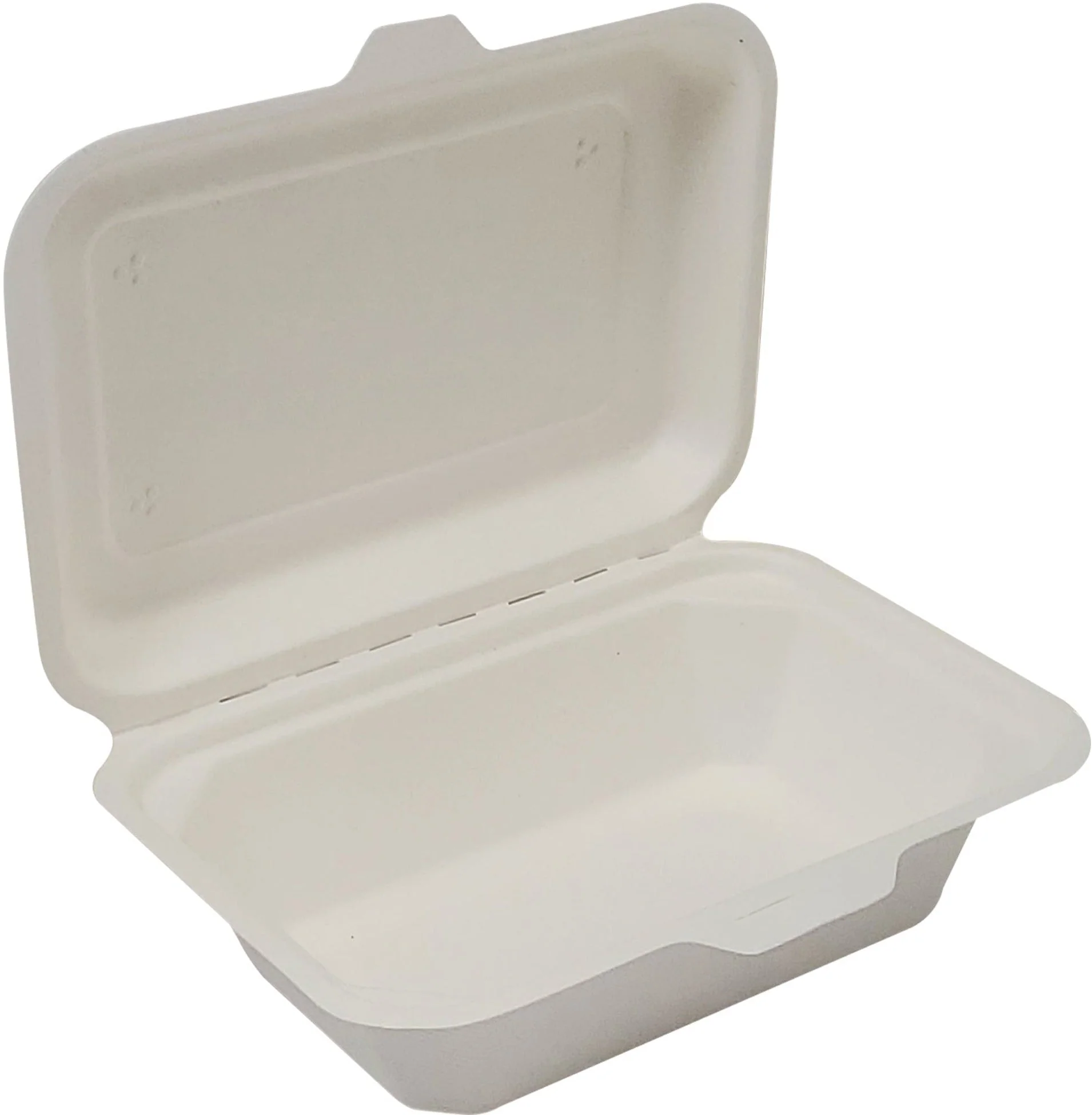 Eco-Craze - Bagasse Clamshell 600ml — Case (4 x 100 CT)
