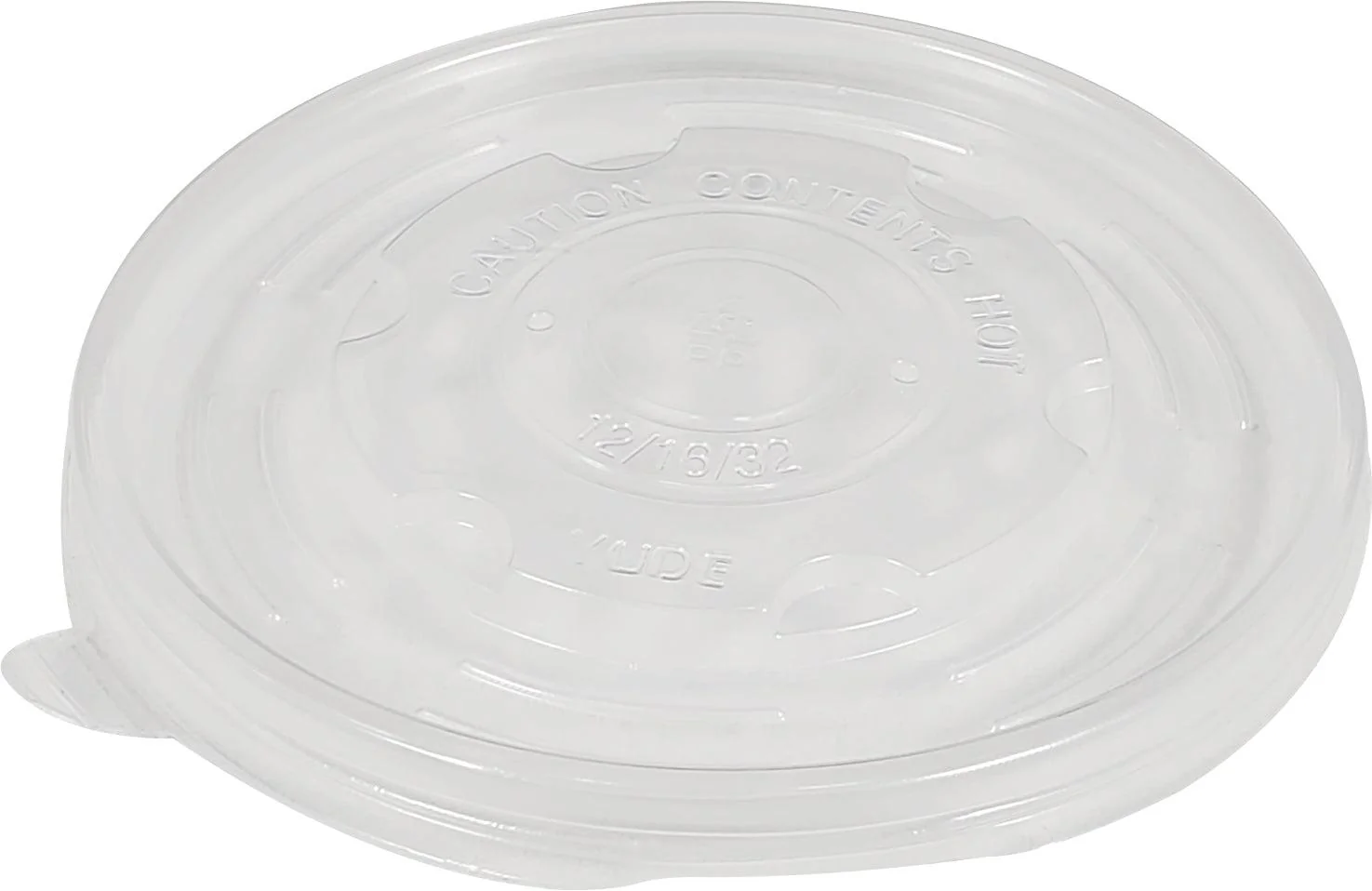 Eco-Craze - Plastic Lid for 10-32oz Soup Bowl — Case (25 CT)