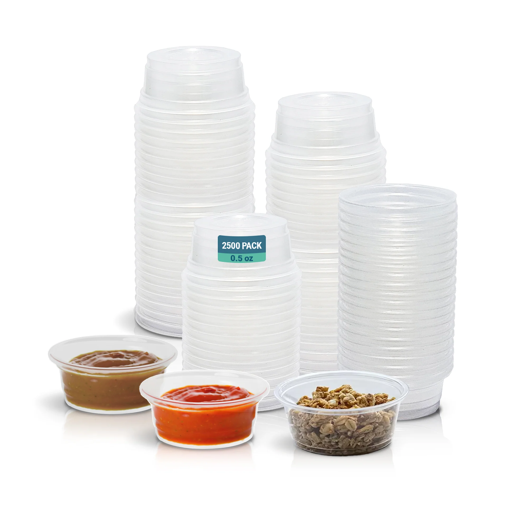 Value+ - 0.5oz PP Portion Cup — Case (10 x 250 CT)