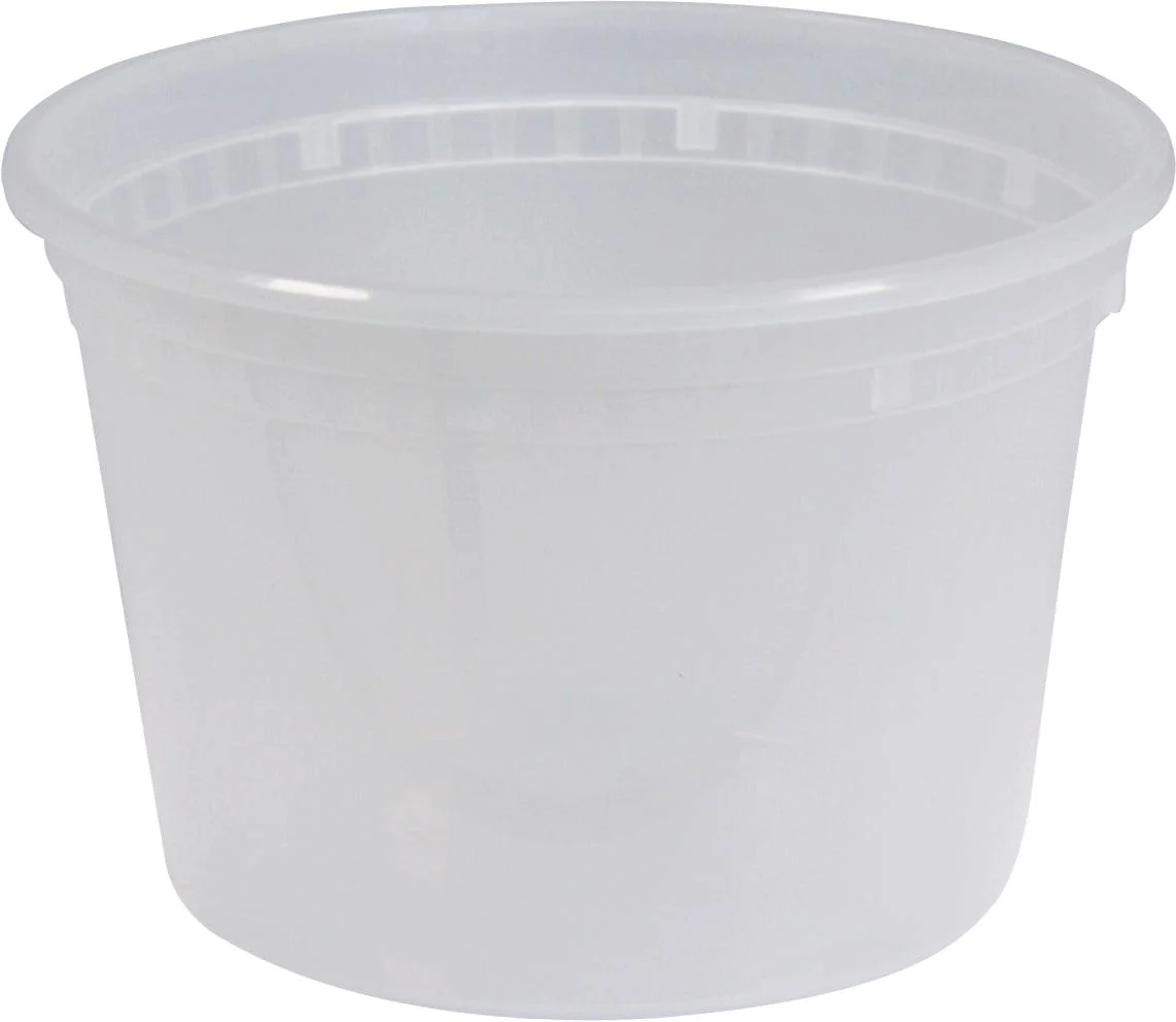 Value+ - 16oz Deli Container - Heavy - White - Retail Pack — Case (8 x 30 CT)