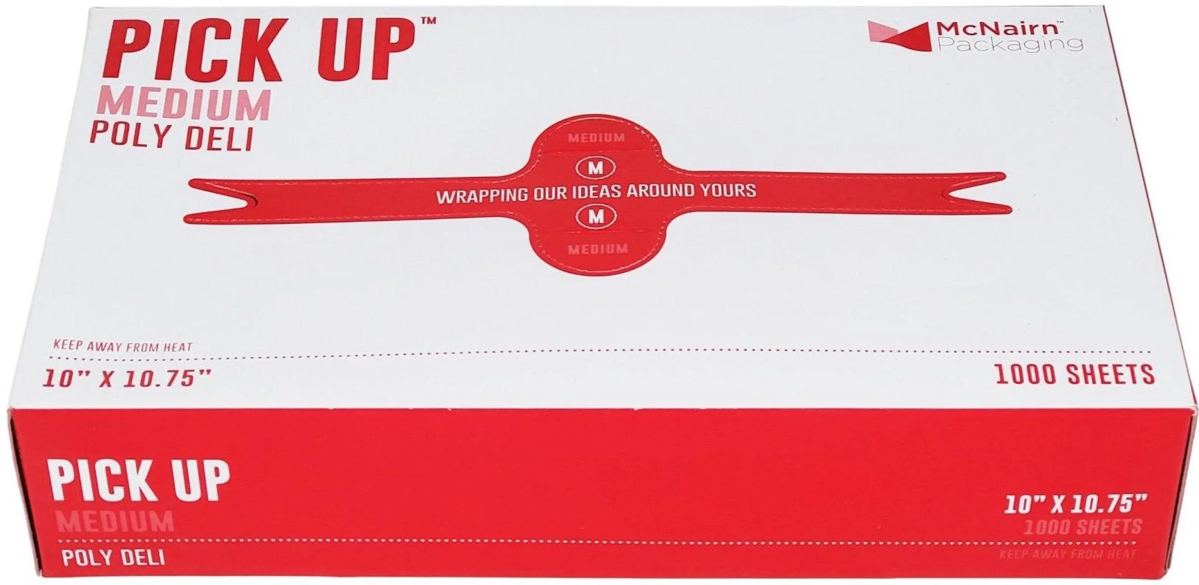 10x10.75 - Satin Deli Wrap — Case (10 x 1000 CT)