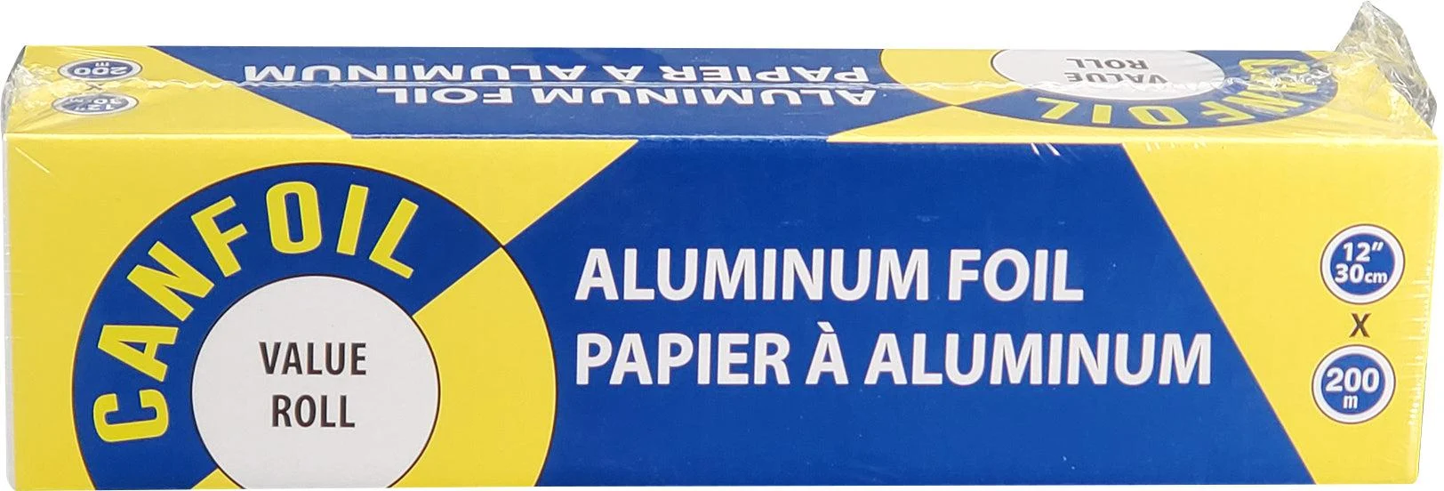 Can Foil - 12" Aluminum Foil Roll - Economy- 200M — Each (1 CT)