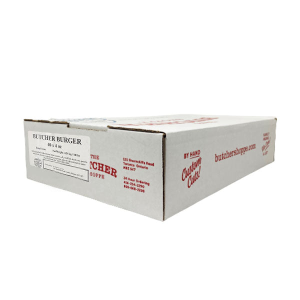 The Butcher Shoppe - Burger 4OZ 40x4 OZ