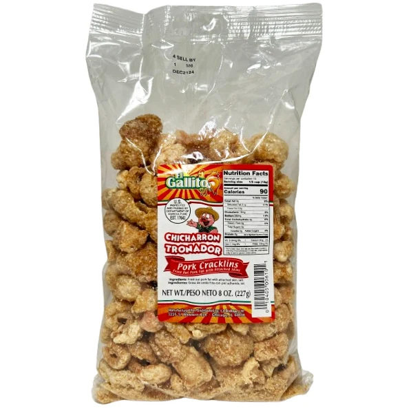 El Gallito - Chicharron Pork Cracklings 227GR