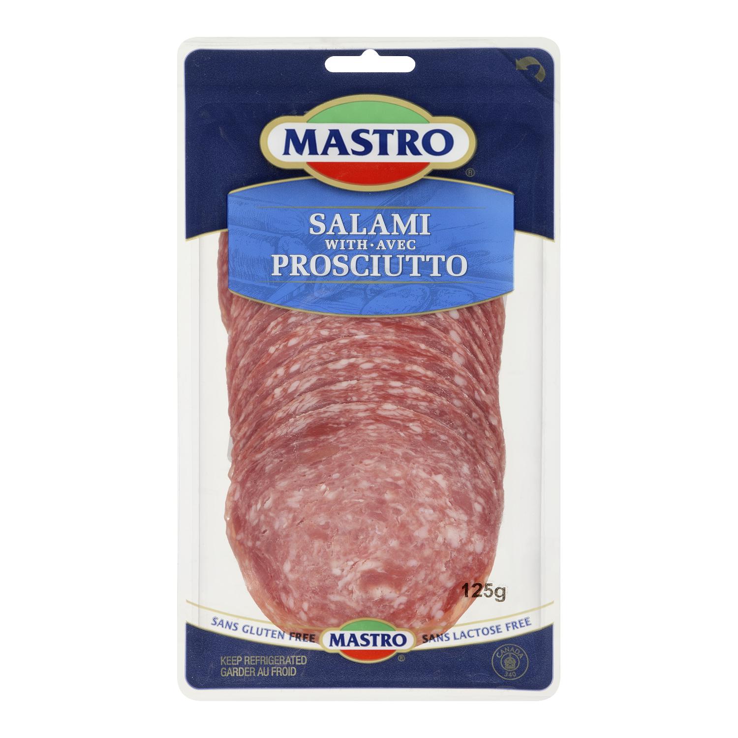 Mastro - Salami With Prosciutto 125GR