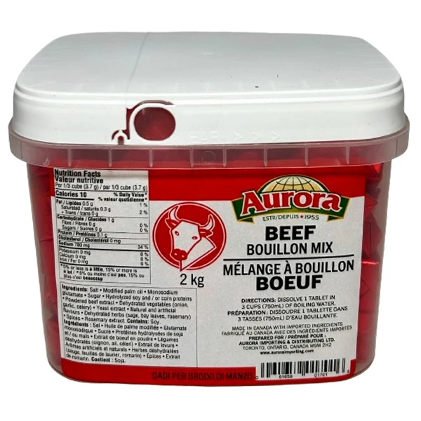 Aurora - Beef Bouillion Cubes 2KG