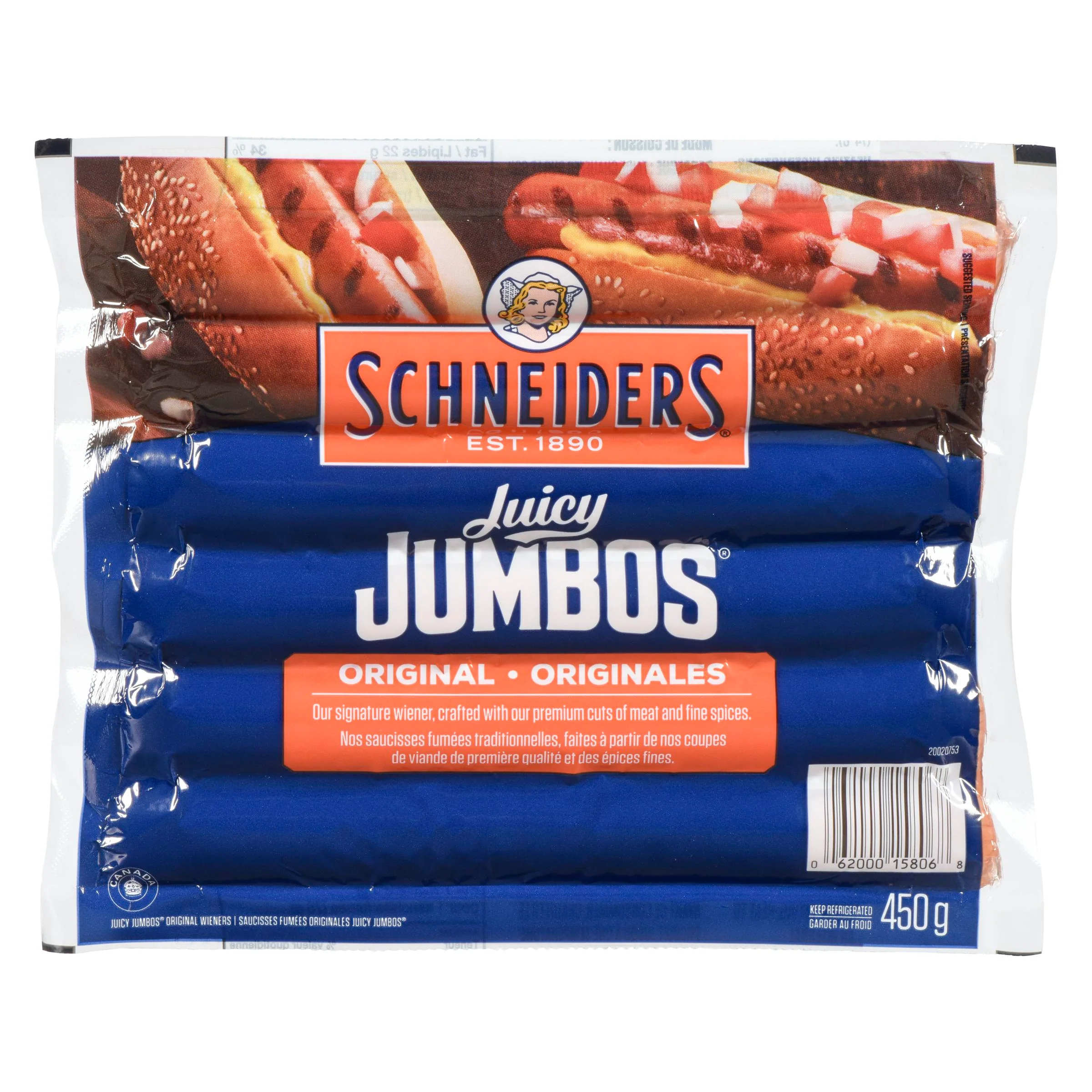 Schneiders - Juicy Jumbos Original 450GR