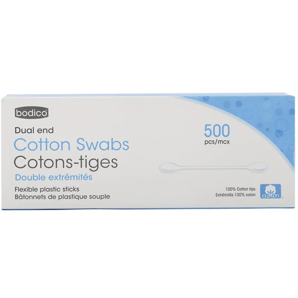 Bodico - Cotton Swab IN Col Box 500PC
