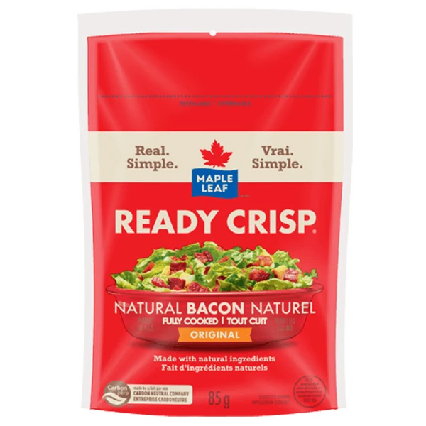 Maple Leaf - Ready Crisp Fully Cooked Bacon Pieces 85GR