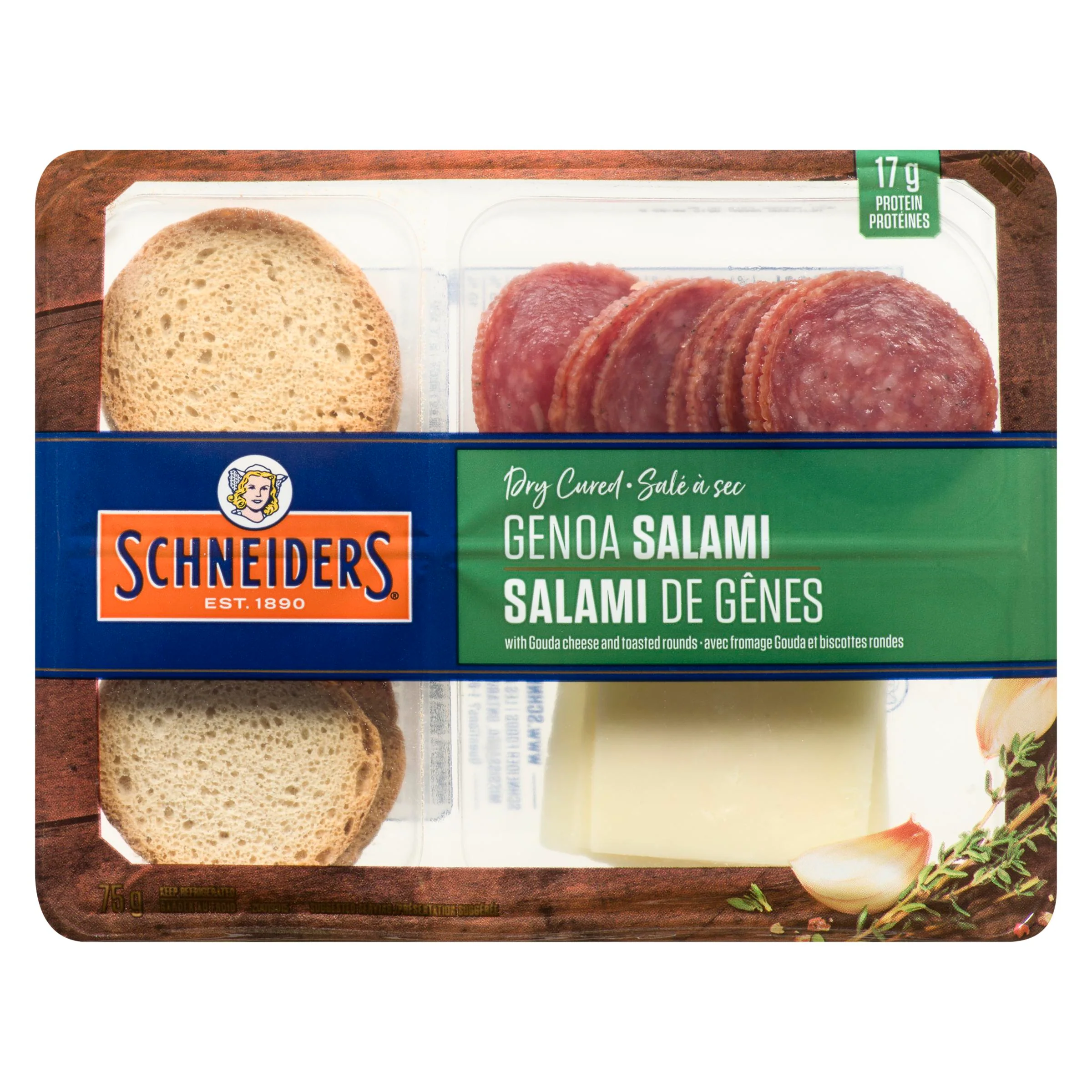 Schneiders - Snack Kit Genoa Salami 75GR