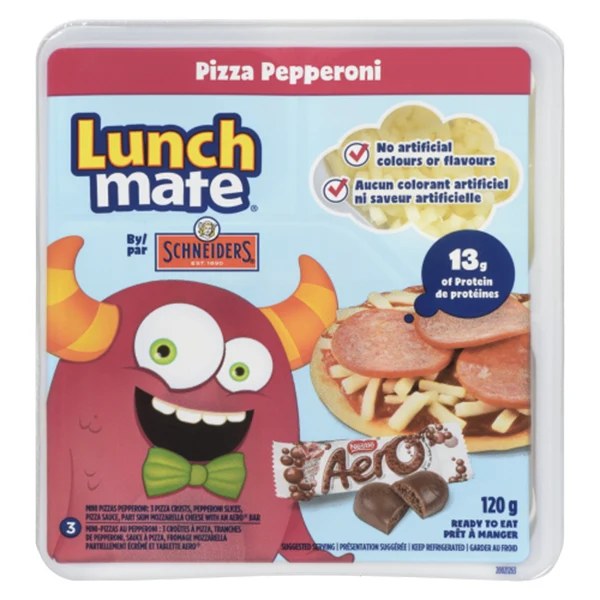 Schneiders - Lunchmate Pepperoni Pizza Kit 120GR
