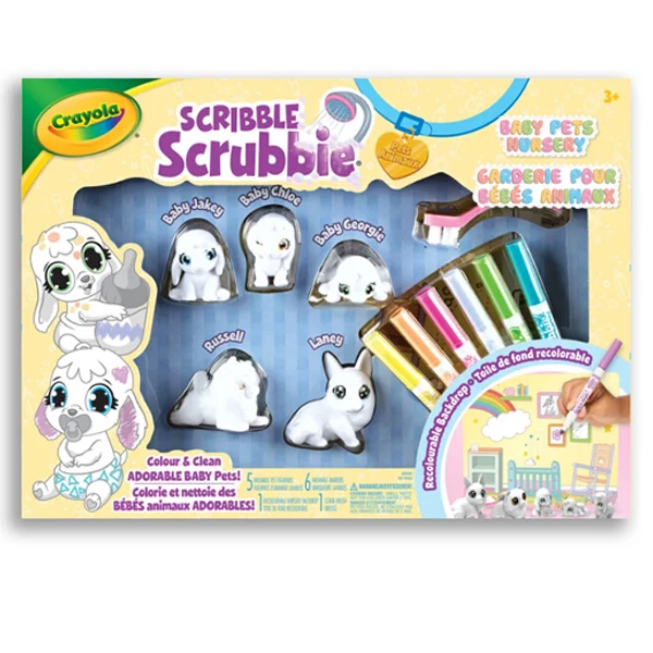 Crayola - Scribble Scrubbie Baby Pets Nursery 1 PK