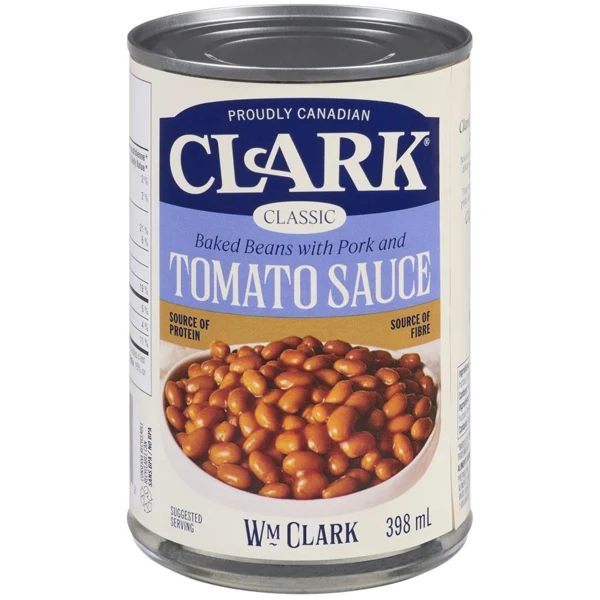 Clark - Beans W/ Tomato Sauce & Pork 398ML