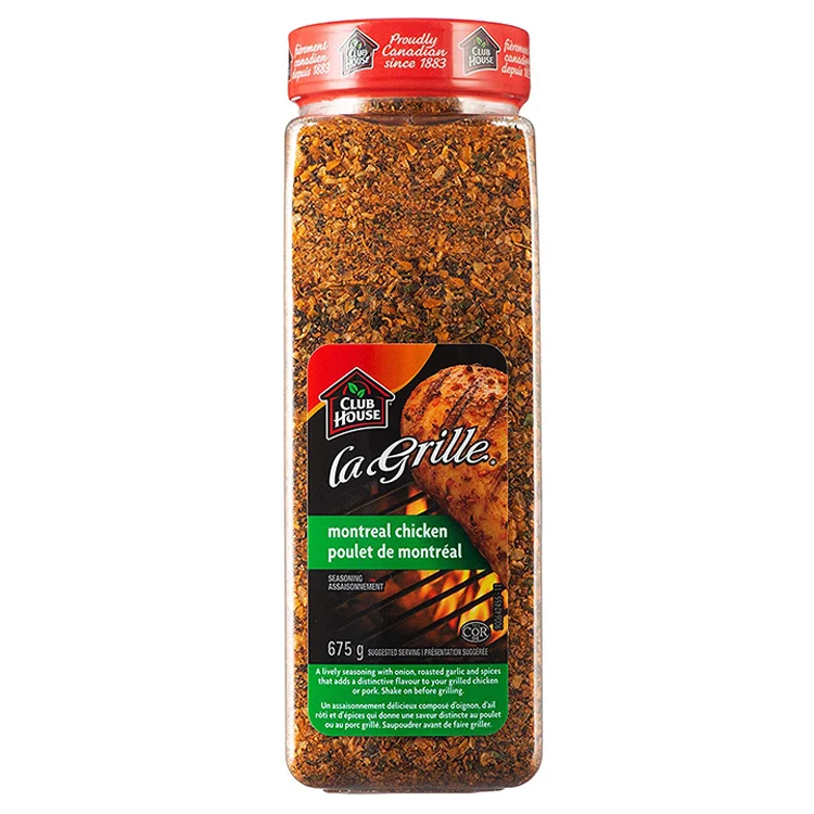 Club House - La Grille Montreal Chicken Seasoning 675GR