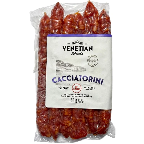 Venetian Meats - 6PK Cacciatorini Hot 150GR