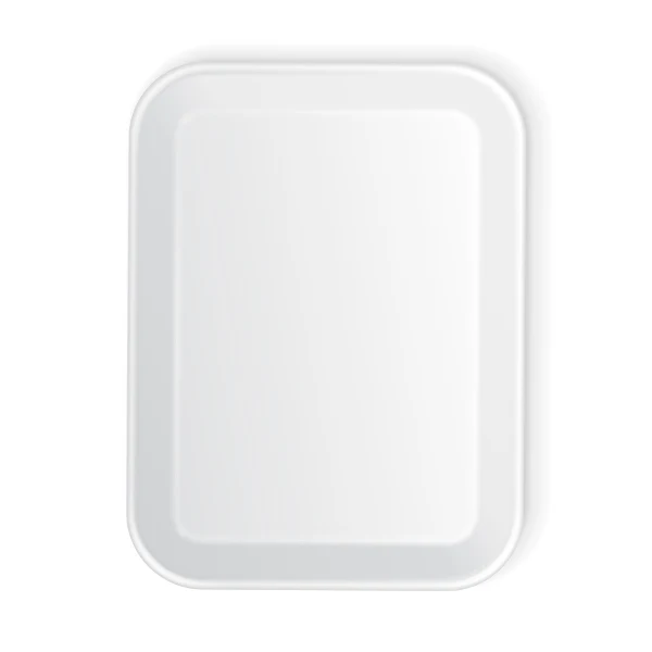 Dyne - A PAK White 8D Foam Meat Tray 400EA