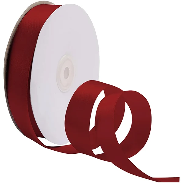 Ribbon Canada - 1-1/2IN Wine Double Face Satin 50YD