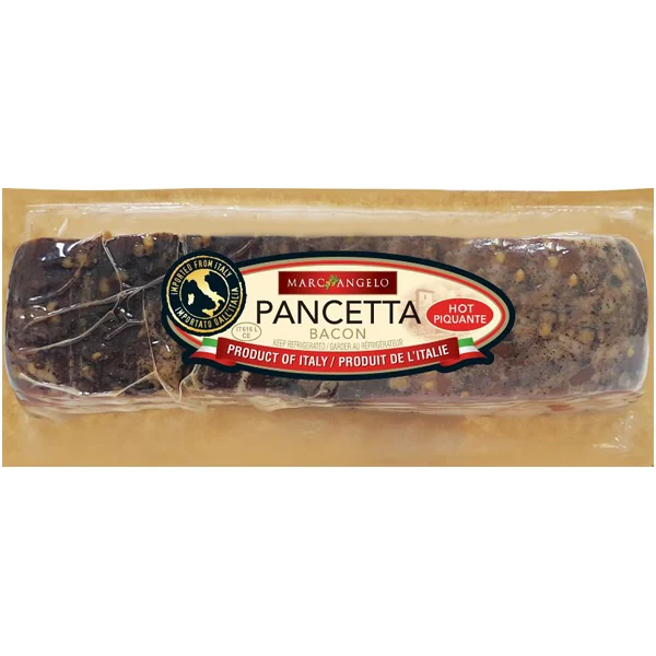 Marc Angelo - Hot Pancetta Chub Per KG