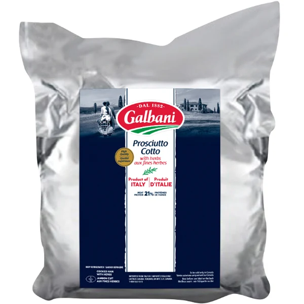 Galbani - Prosciutto Cotto Alle Erbe Mezzo Per KG