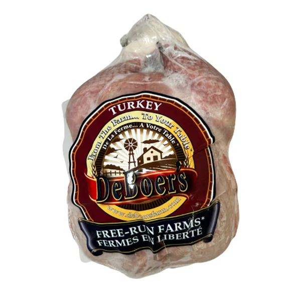Deboers - Fresh Grade A Turkey 7-9 KG Free Run Farm Per