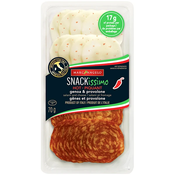 Marc Angelo - Snackissimo Hot Genoa & Provolone 70GR